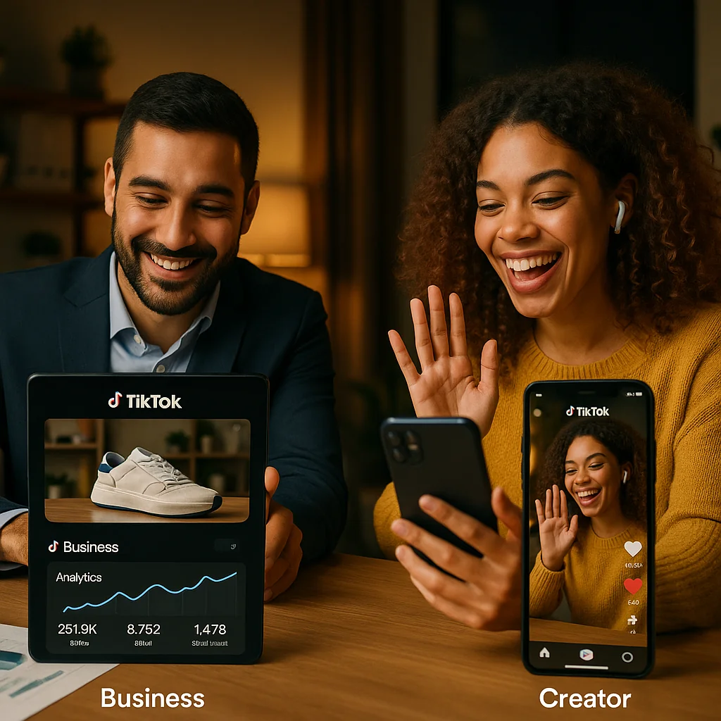 Real-world examples of successful TikTok Business and Creator accounts.