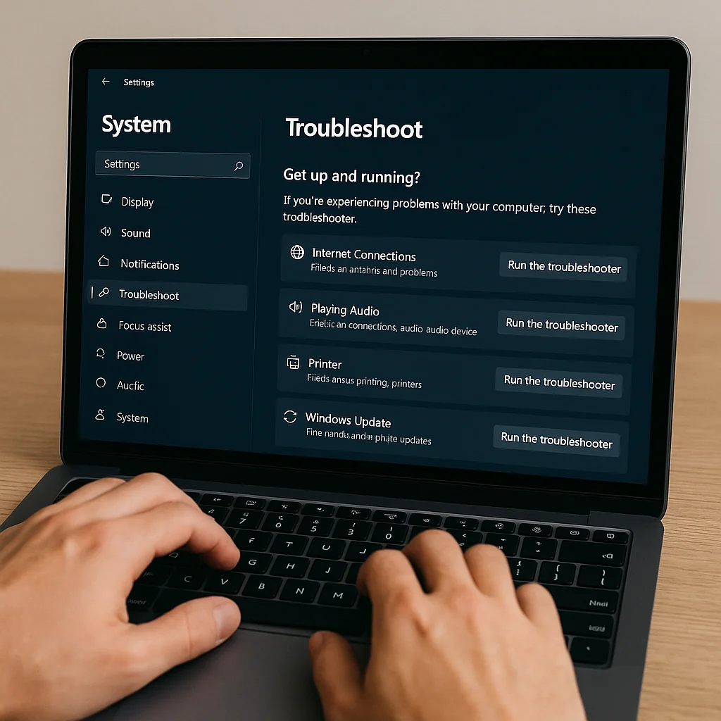 A user troubleshooting persistent sticky keys issues on their computer, focusing on the keyboard and settings screen.